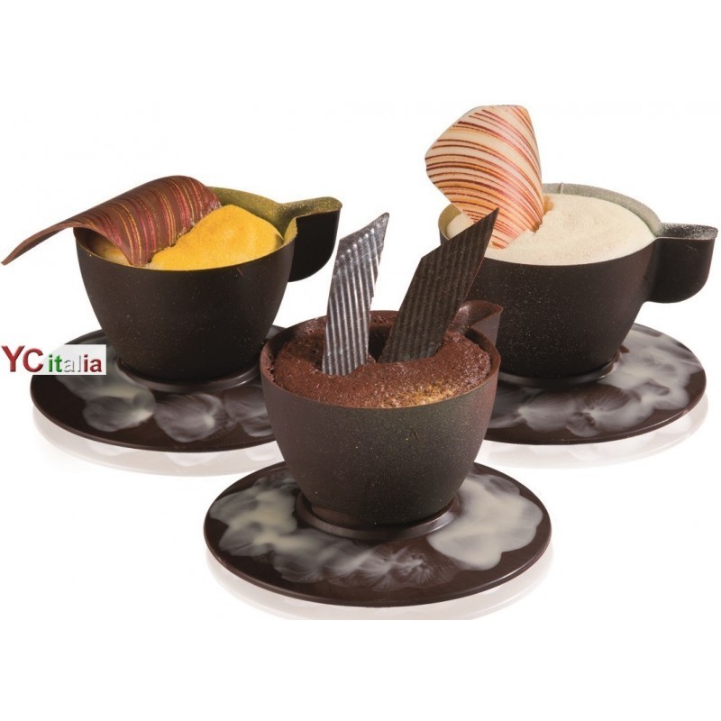 Stampo per uso professionale piattini piccoli Stampo per uso professionale piattini piccoli