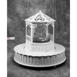 Alzate porta torta Cigno piccolo|Alzate  torte plastica