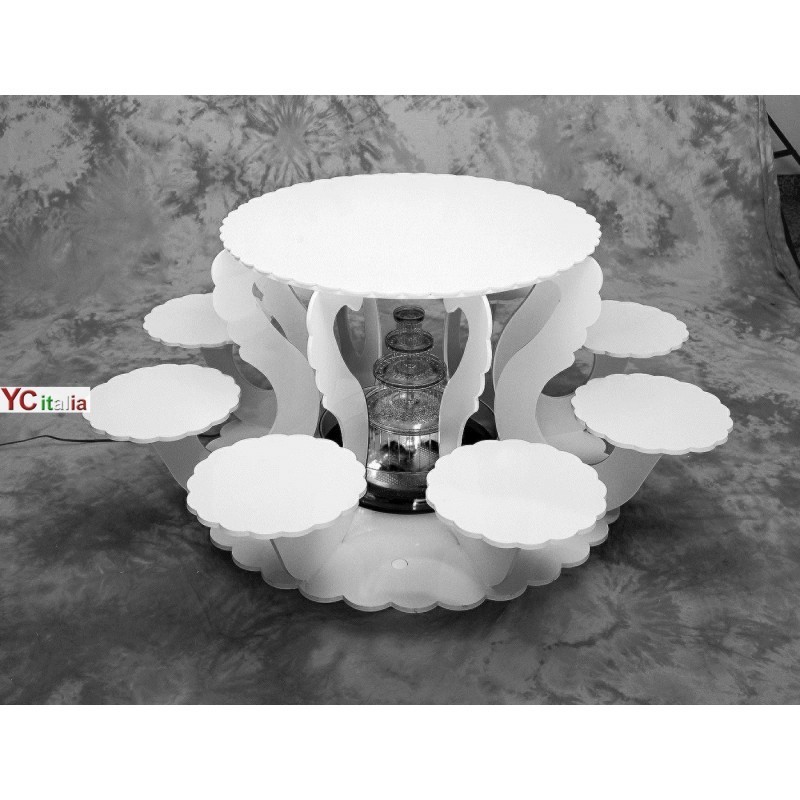 Alzate porta torta Cigno grande|Alzate  torte plastica