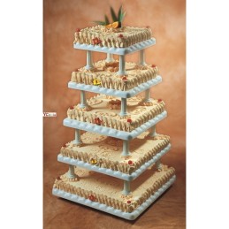 240,00 €F.A.R.H. Snc Di Bottacin Antonio & CManhattan cake standLevez des gâteaux en plastique