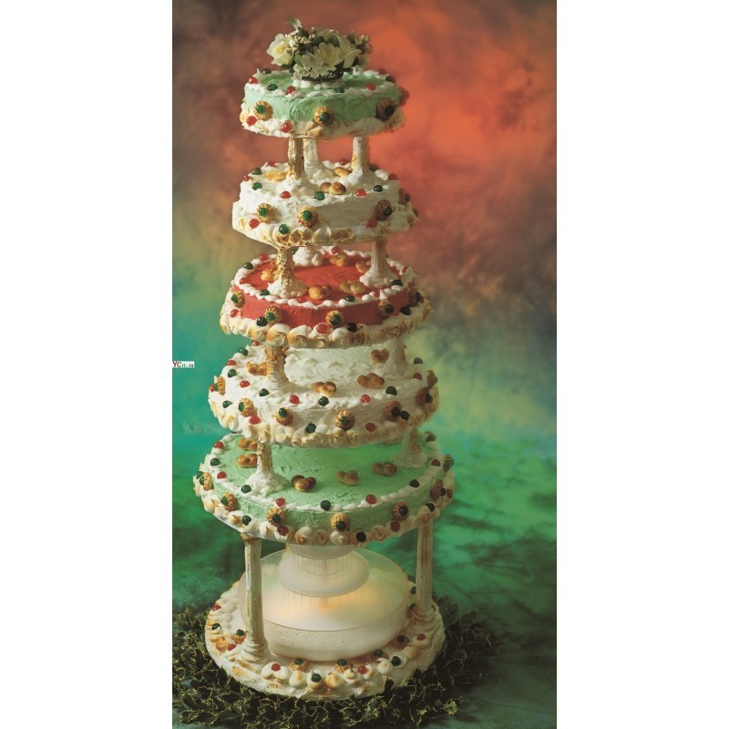 Porta torta tondo a 5 piani utili290,00 €Alzate  torte plasticaF.A.R.H. Snc Di Bottacin Antonio & C