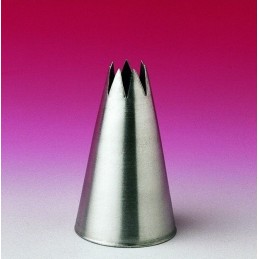 Bocchette in acciaio inox, set 6 pezzi|Bocchette per decorazione