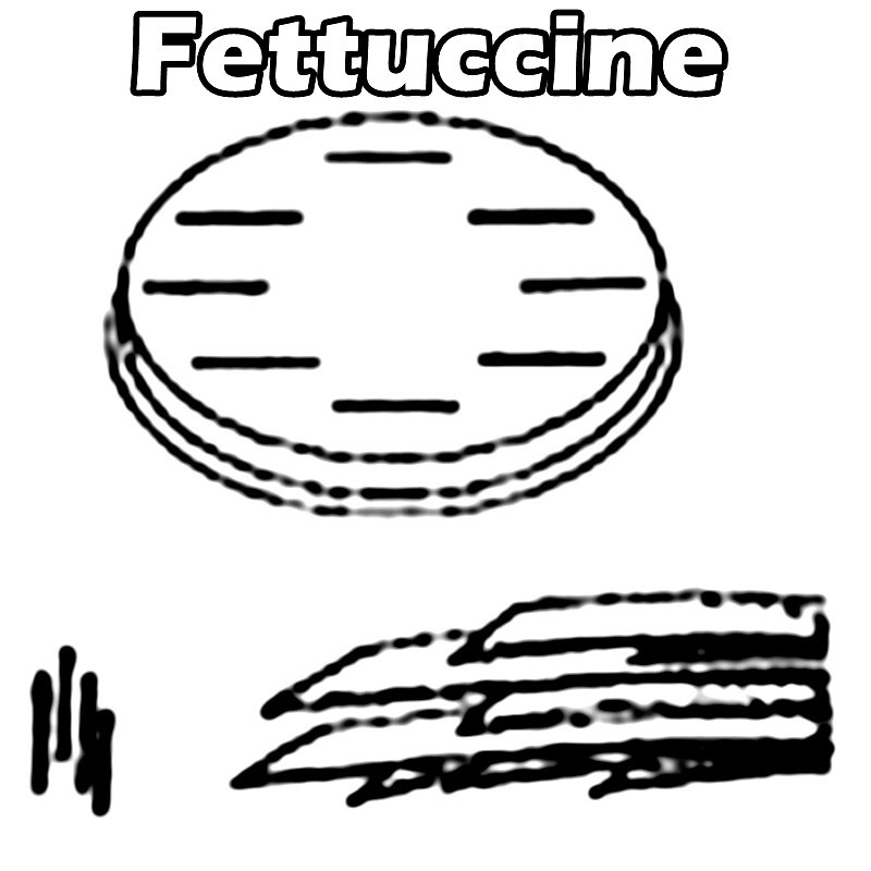 Trafila Fettuccine - Fattorina
