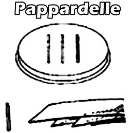 Trafila Pappardelle - Vip2