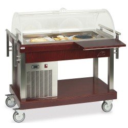 Carrello refrigerato per antipasti