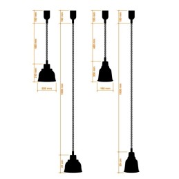 205,00 €F.A.R.H. Snc Di Bottacin Antonio & CLampe suspendue en aluminiumLampes à chauffer les plats