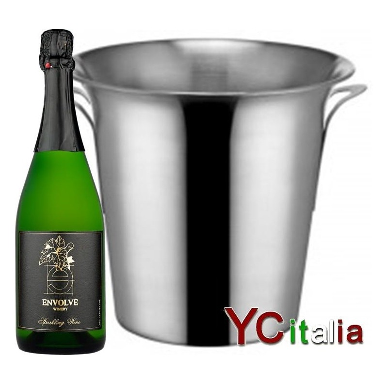 16,50 €F.A.R.H. Snc Di Bottacin Antonio & CEiskübel für WeinSchwefel Wein aus Stahl für Champagner