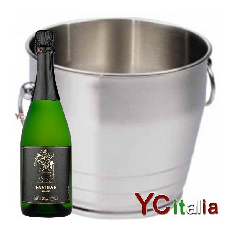 Secchiello vino in acciaio inox righe26,00 €Secchielli del ghiaccio per vinoF.A.R.H. Snc Di Bottacin Antonio & C