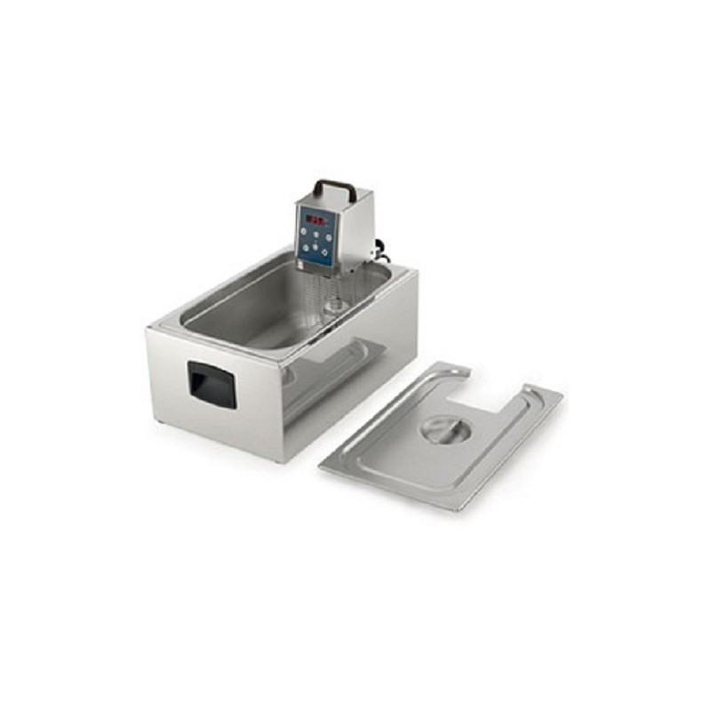 Vasca inox 1/1 gn con coperchio|Accessori