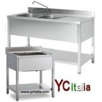 Lavelli in acciaio inox su gambe