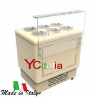 Linea standard Vetrine gelateria con carapine