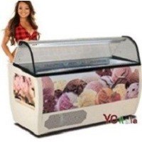 Nouveau professionnel glace vitrine