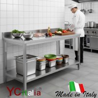 Tavoli in acciaio inox