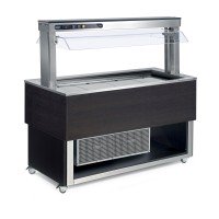 Buffet centrali con piani refrigerati