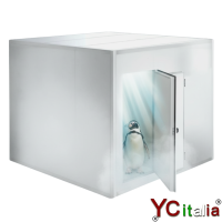 Celle frigorifere Celle frigo con motore accavallato e scaffalature per l interno